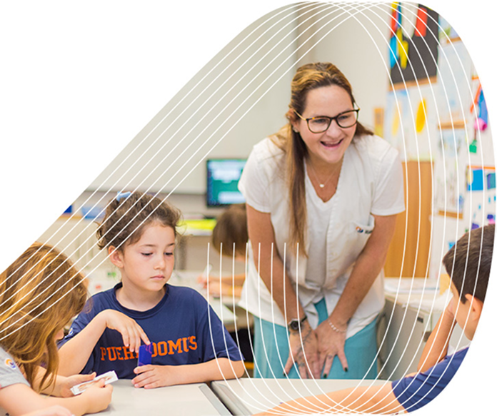 Teacher and Students