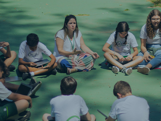 Students in a circle